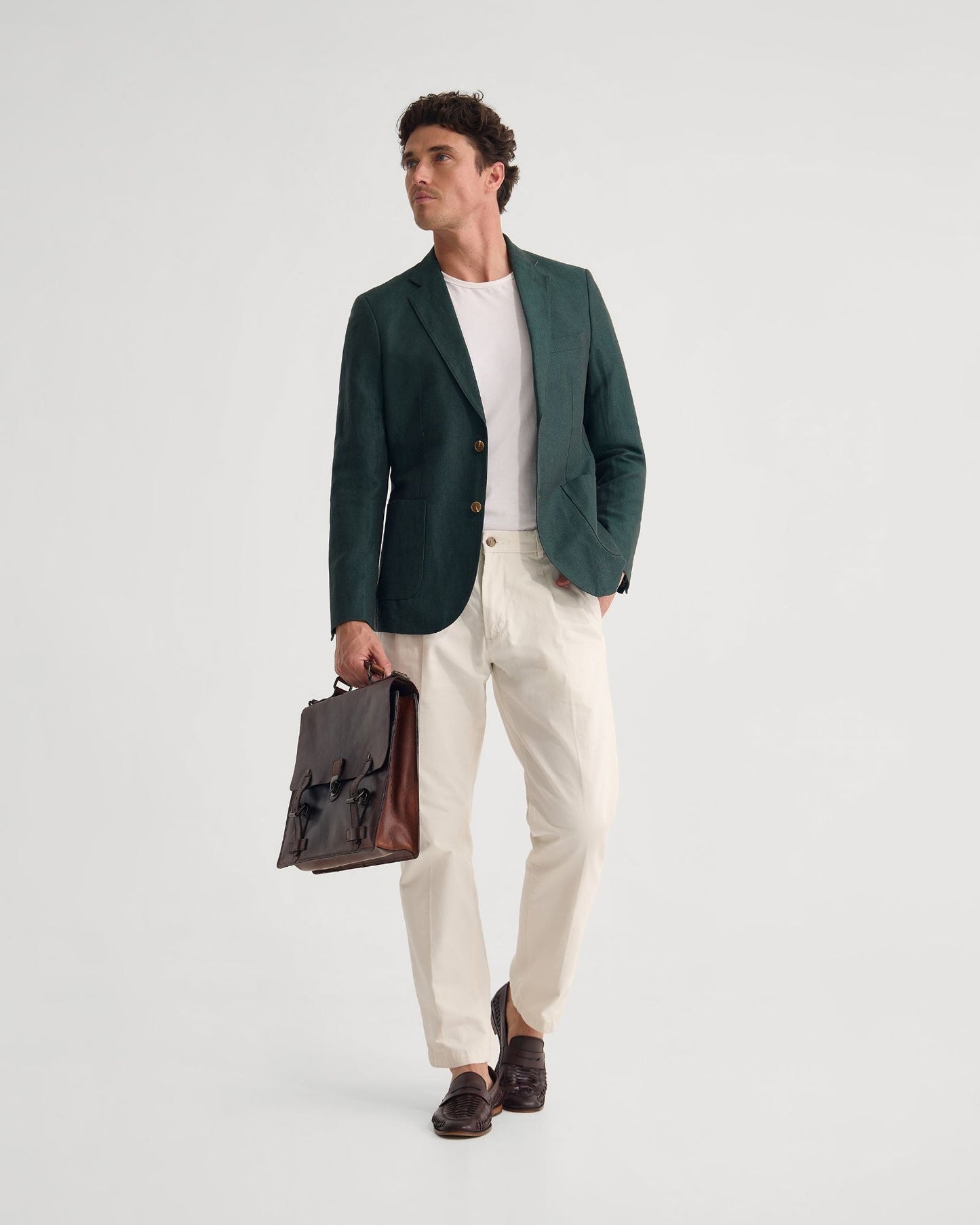 Milton Linen Blend Blazer