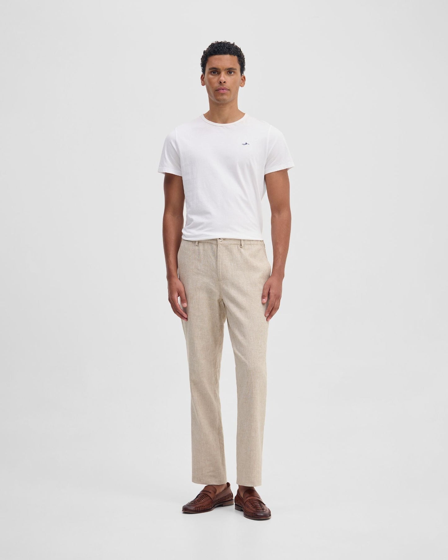 Benjamin Linen Blend Relax Trousers
