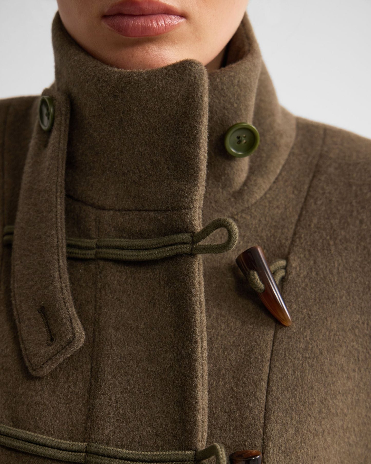 Kerry Funnel Collar Duffle Coat