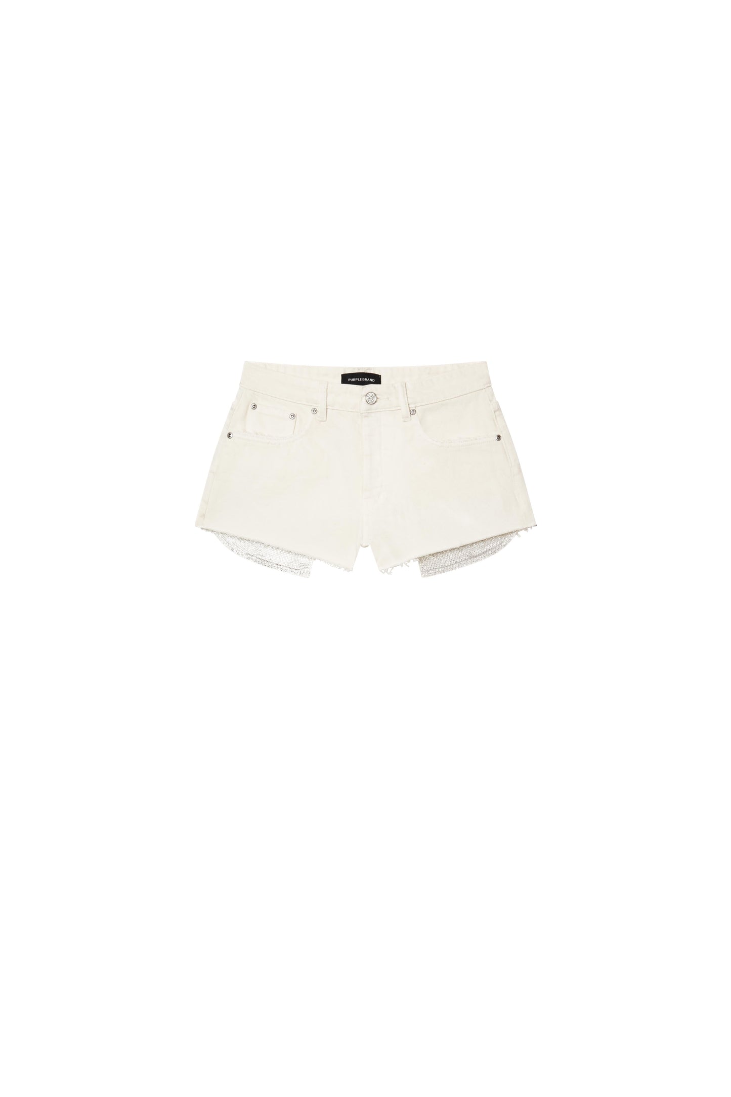 Rhinestone Denim Shorts