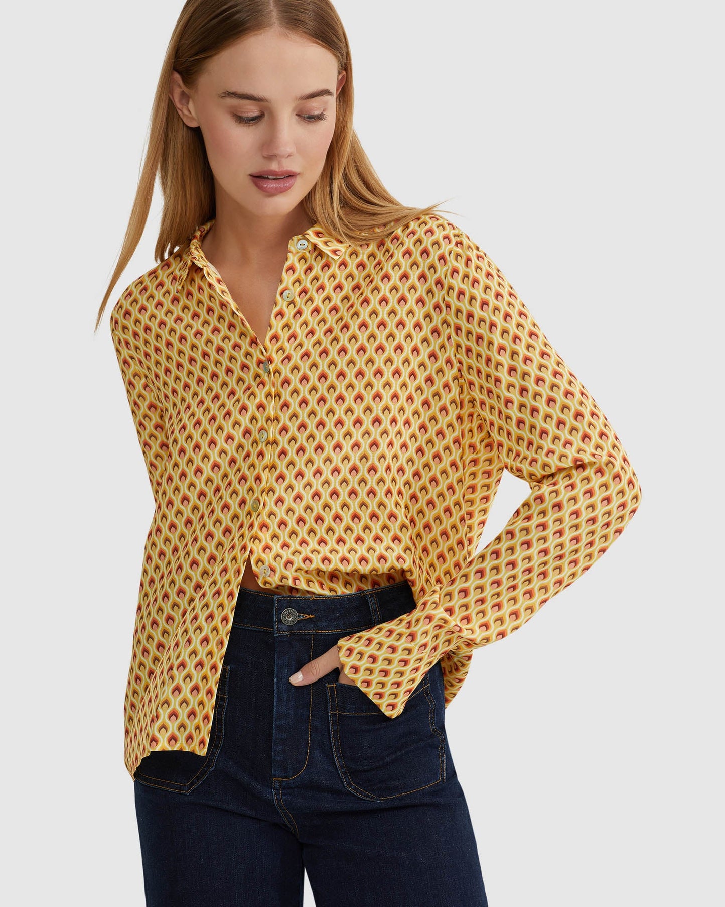 Poppy Printed Blouse