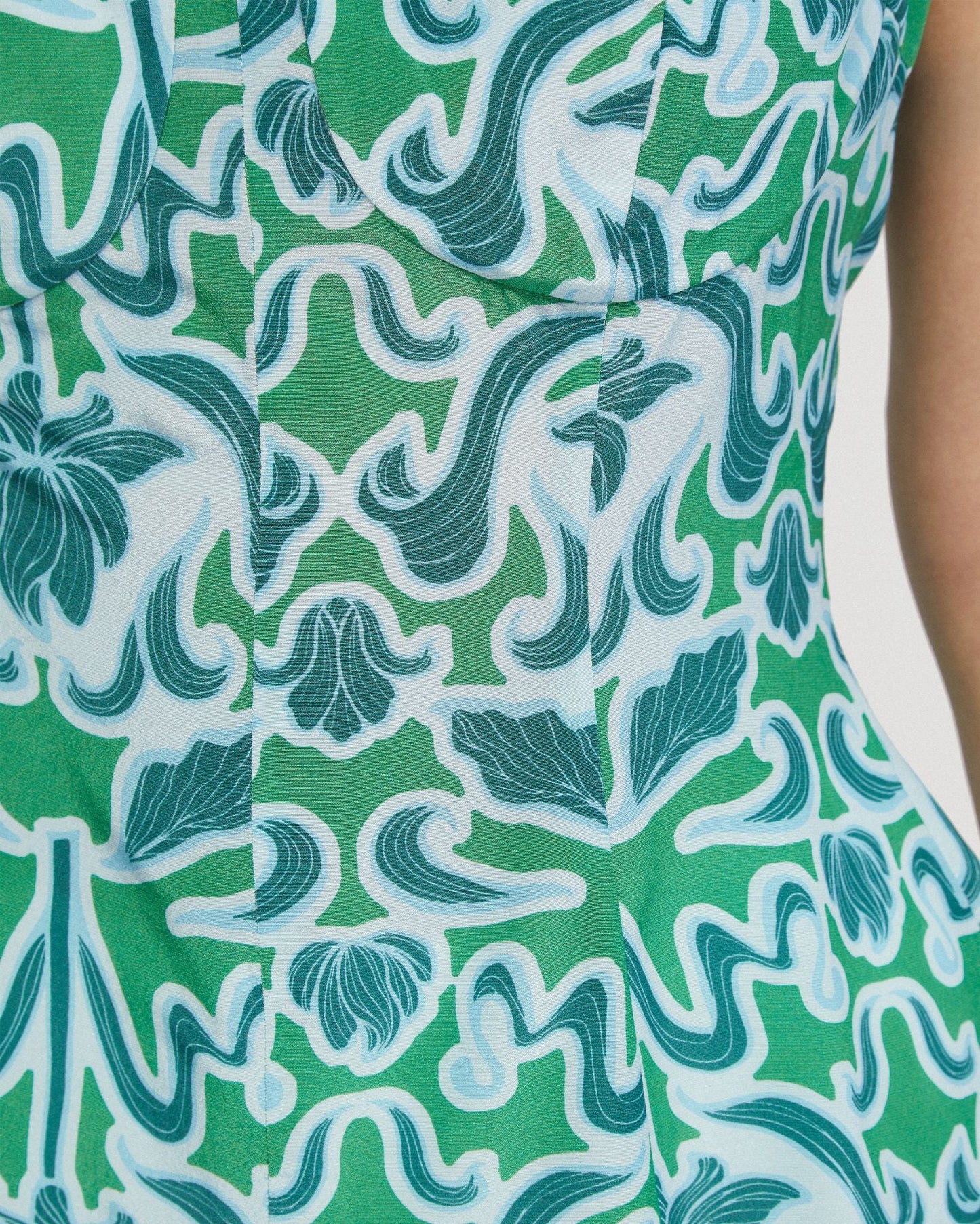 Jacqueline Printed Peplum Top