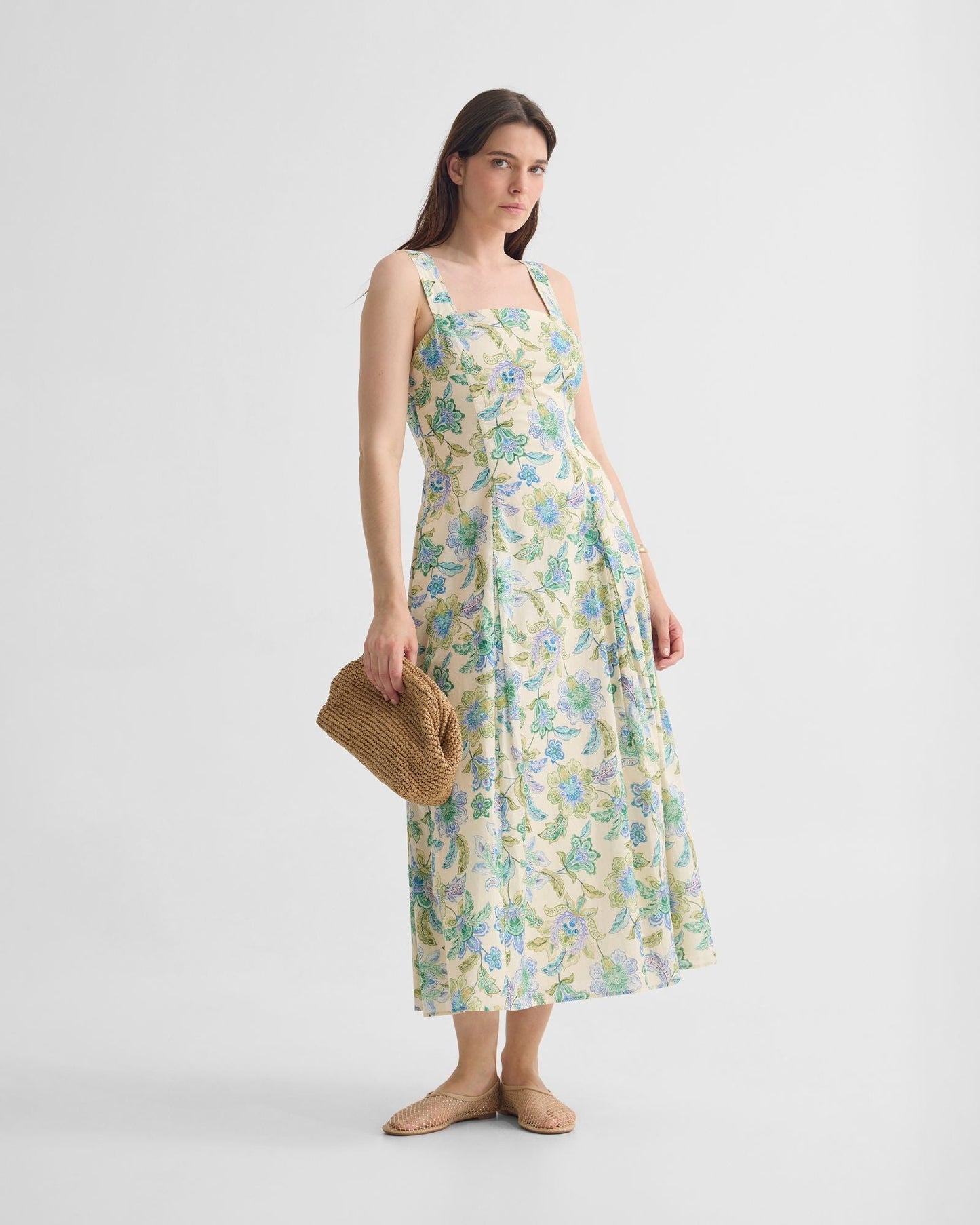 Marion Chintz Floral Dress