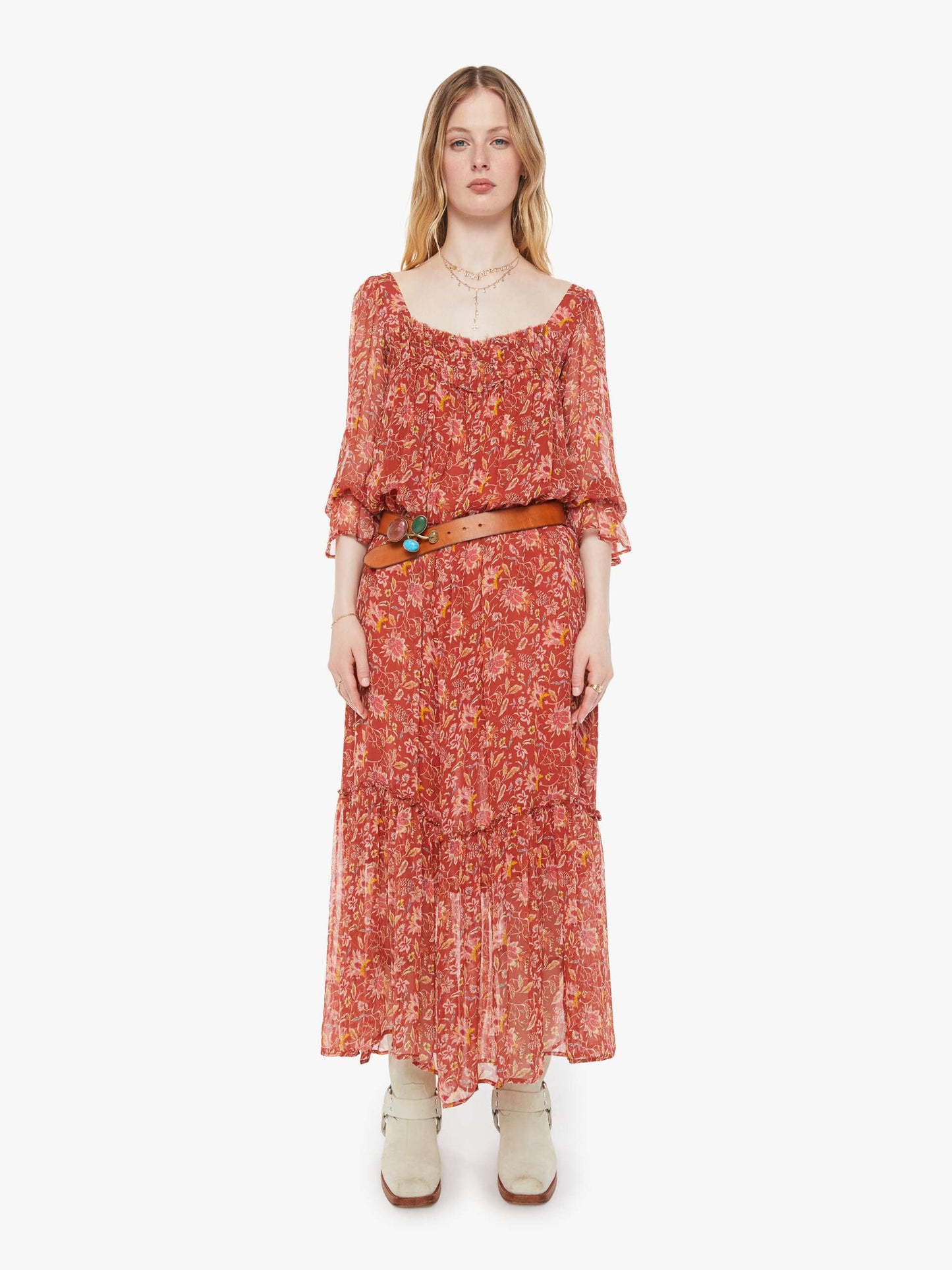 Alix of Bohemia Ember Dress - Lilium Sunset