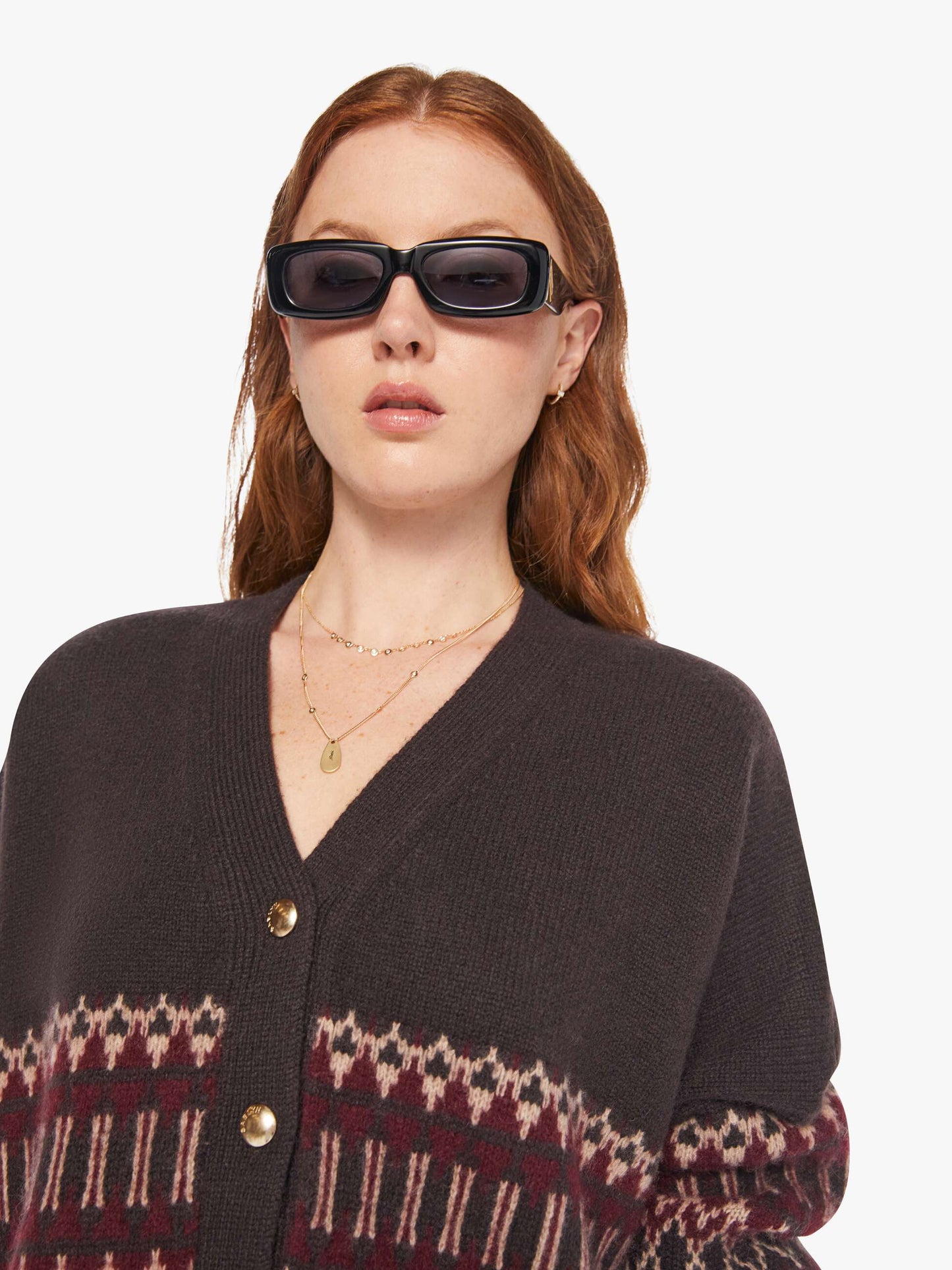 SABLYN Elliot B Cardigan - Oak Tree Multi