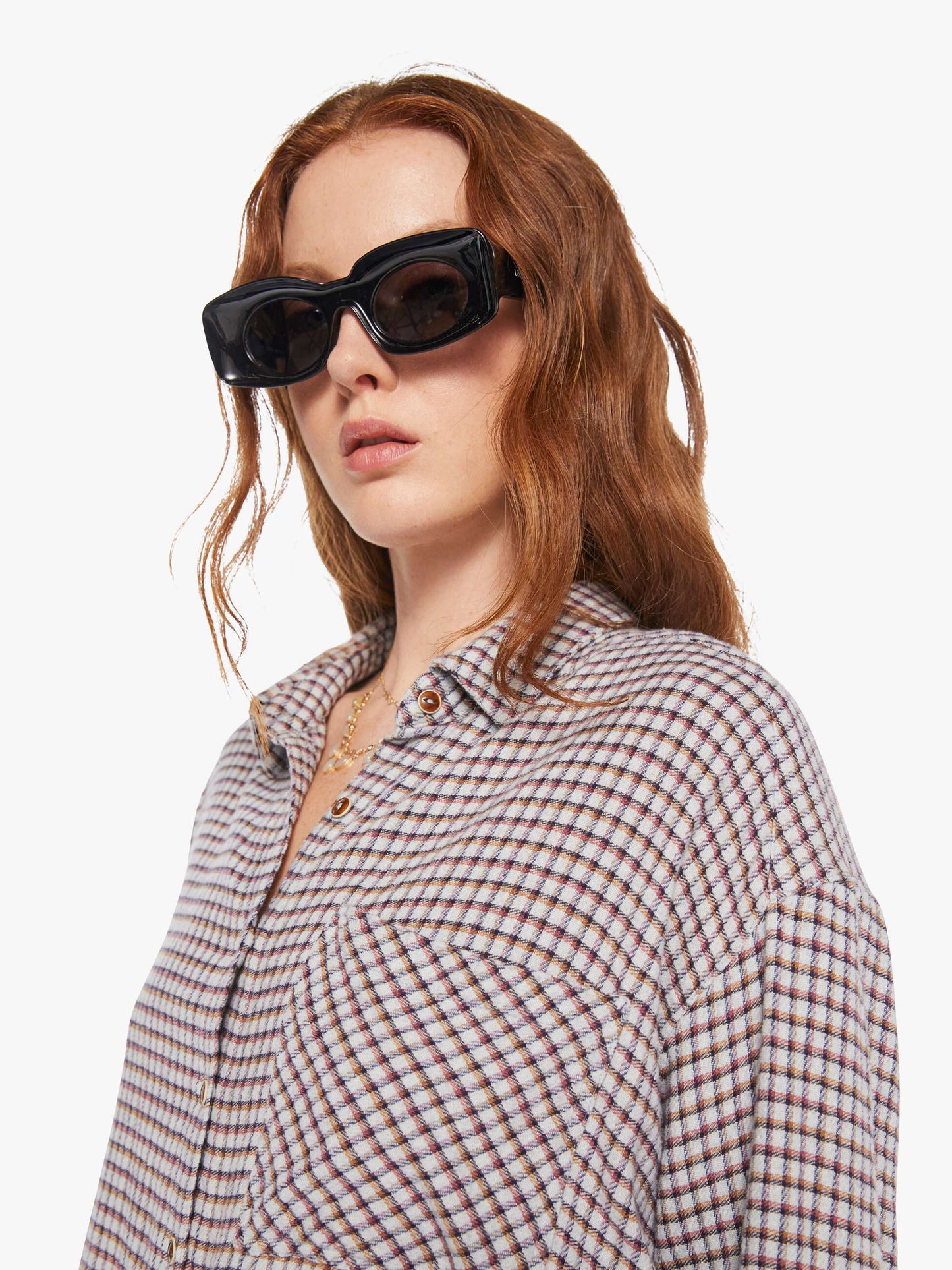 XiRENA Jordy Shirt - Baby Blue Check