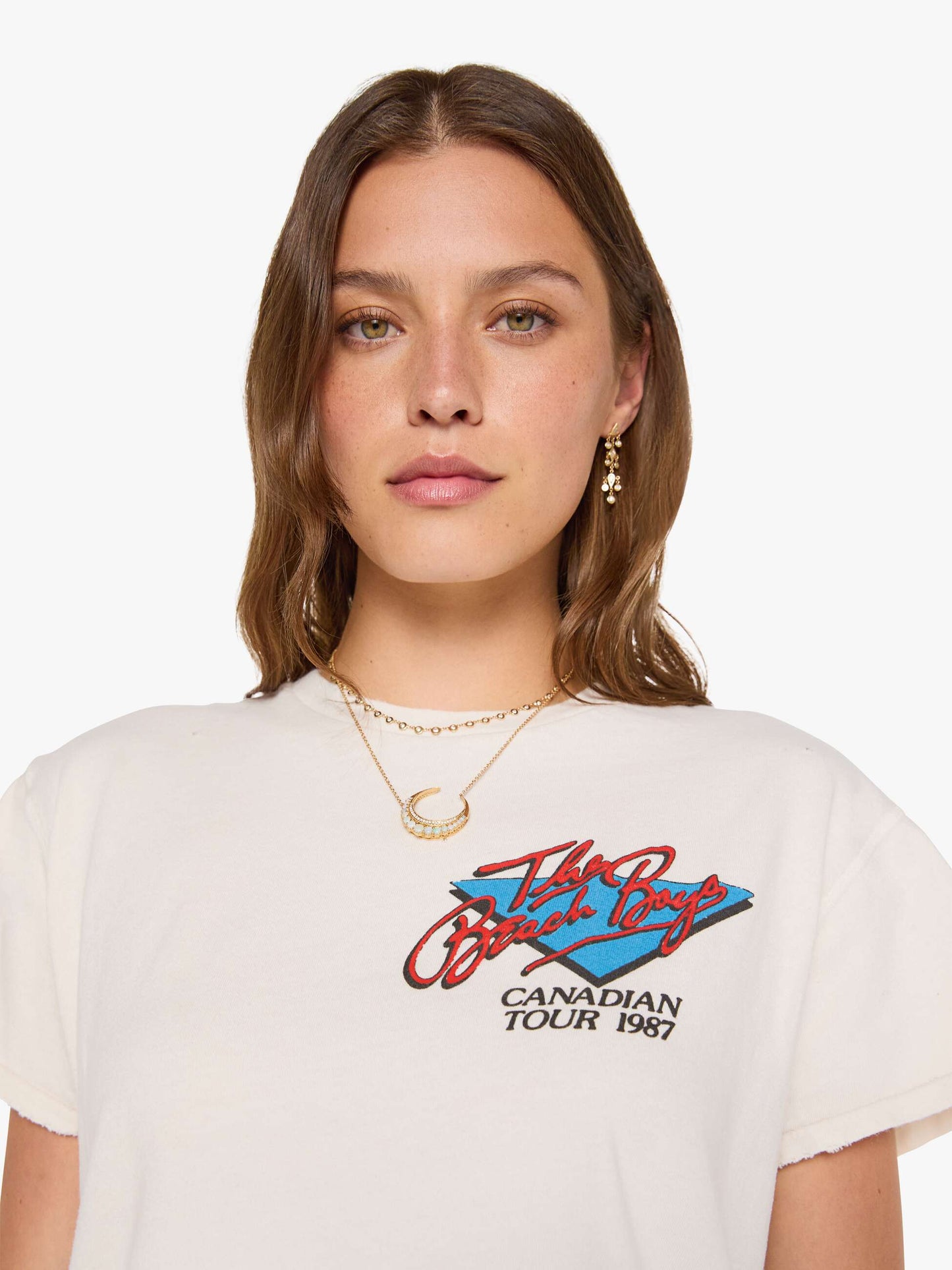 MadeWorn The Beach Boys Tees - Vintage White