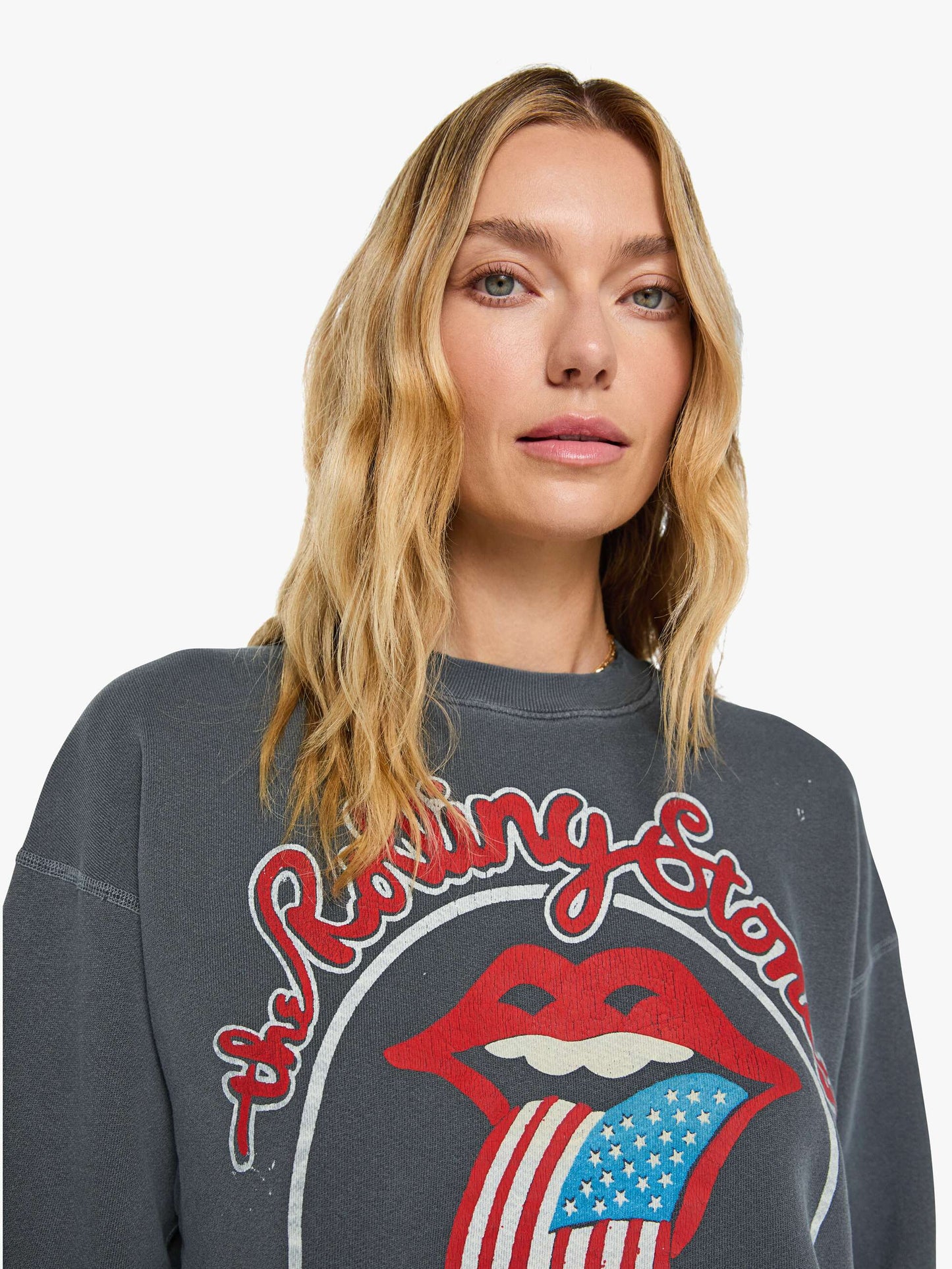 MadeWorn Rolling Stones Sweatshirt - Dusk