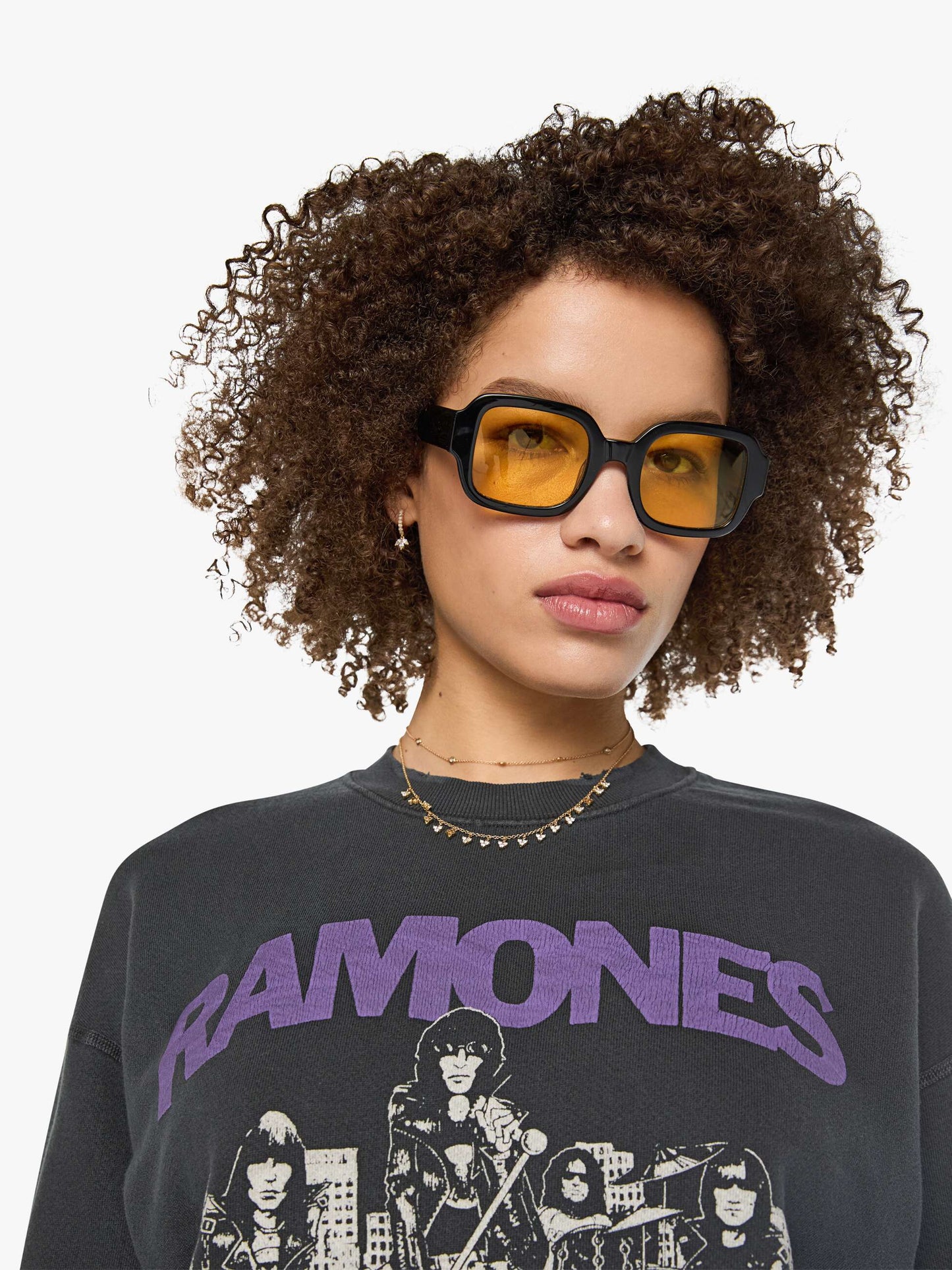 MadeWorn Ramones Sweatshirt - Coal