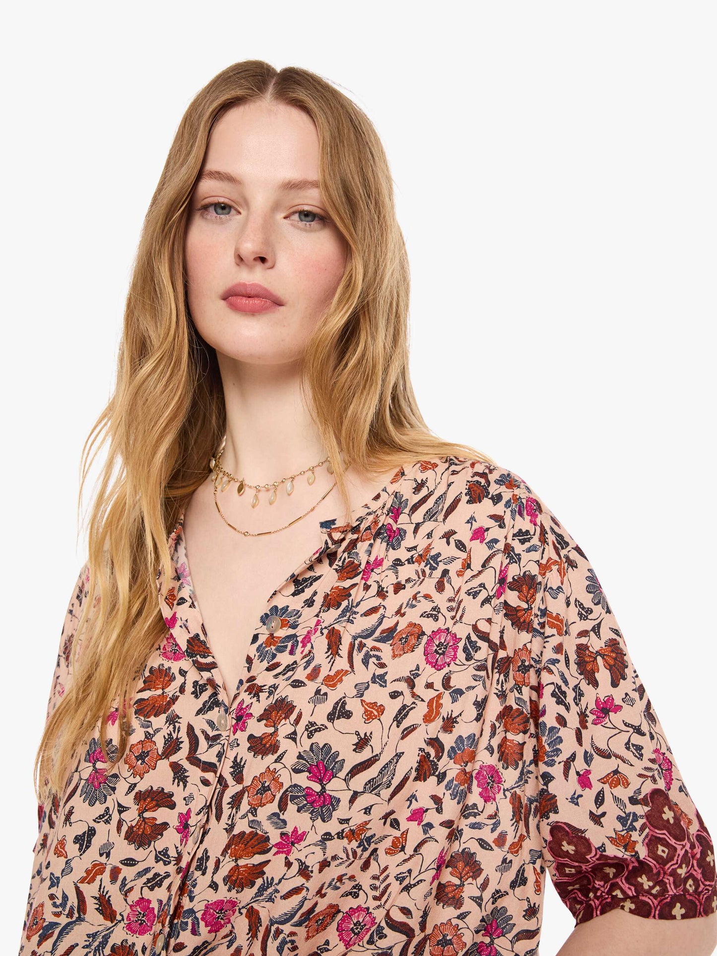 Natalie Martin Violet Top - Wildflower Spice