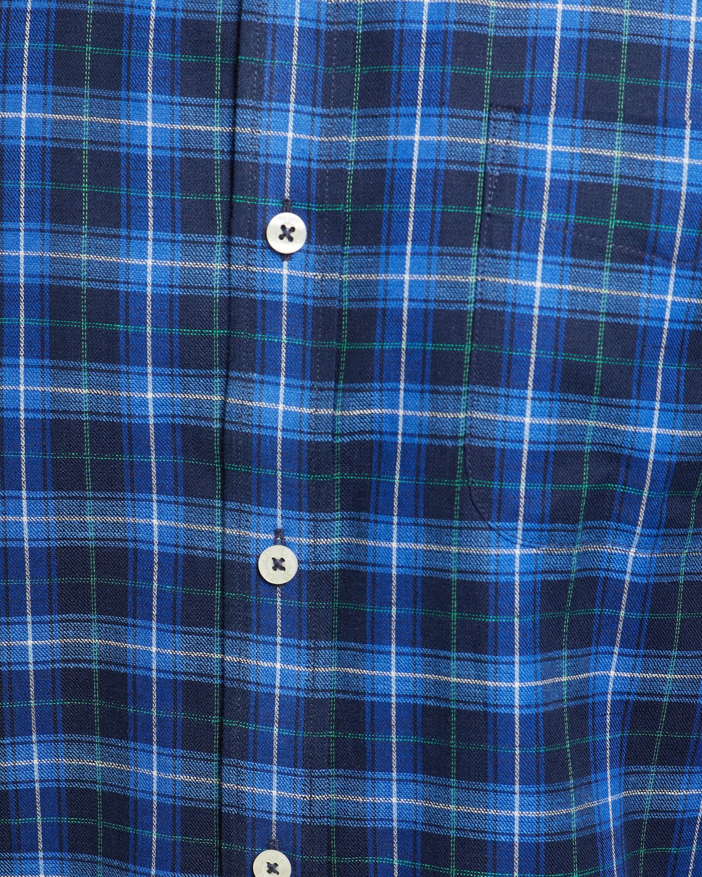 Portland Cttn/Linen Check Regular Shirt