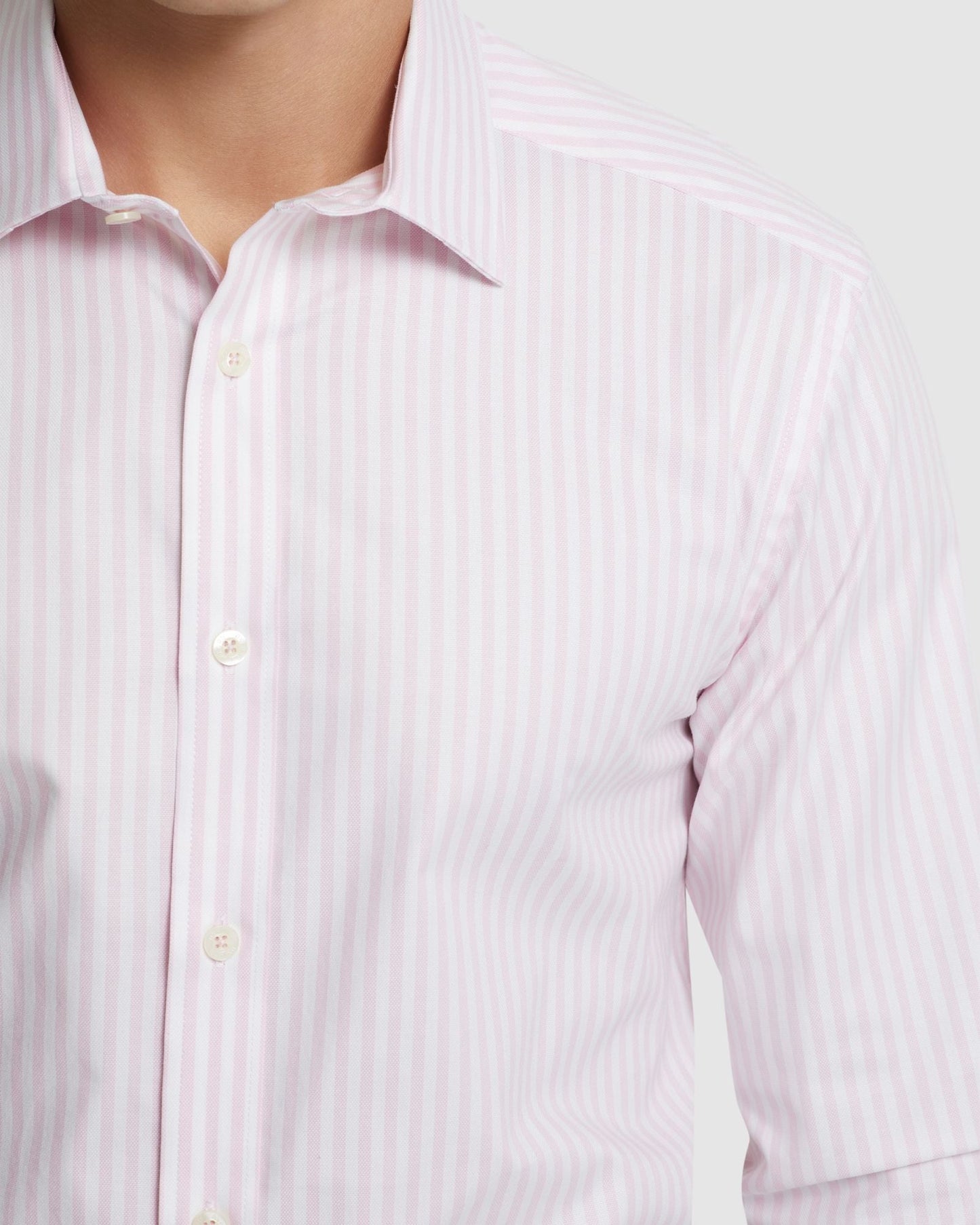 Beckton Cotton Stretch Stripe Shirt