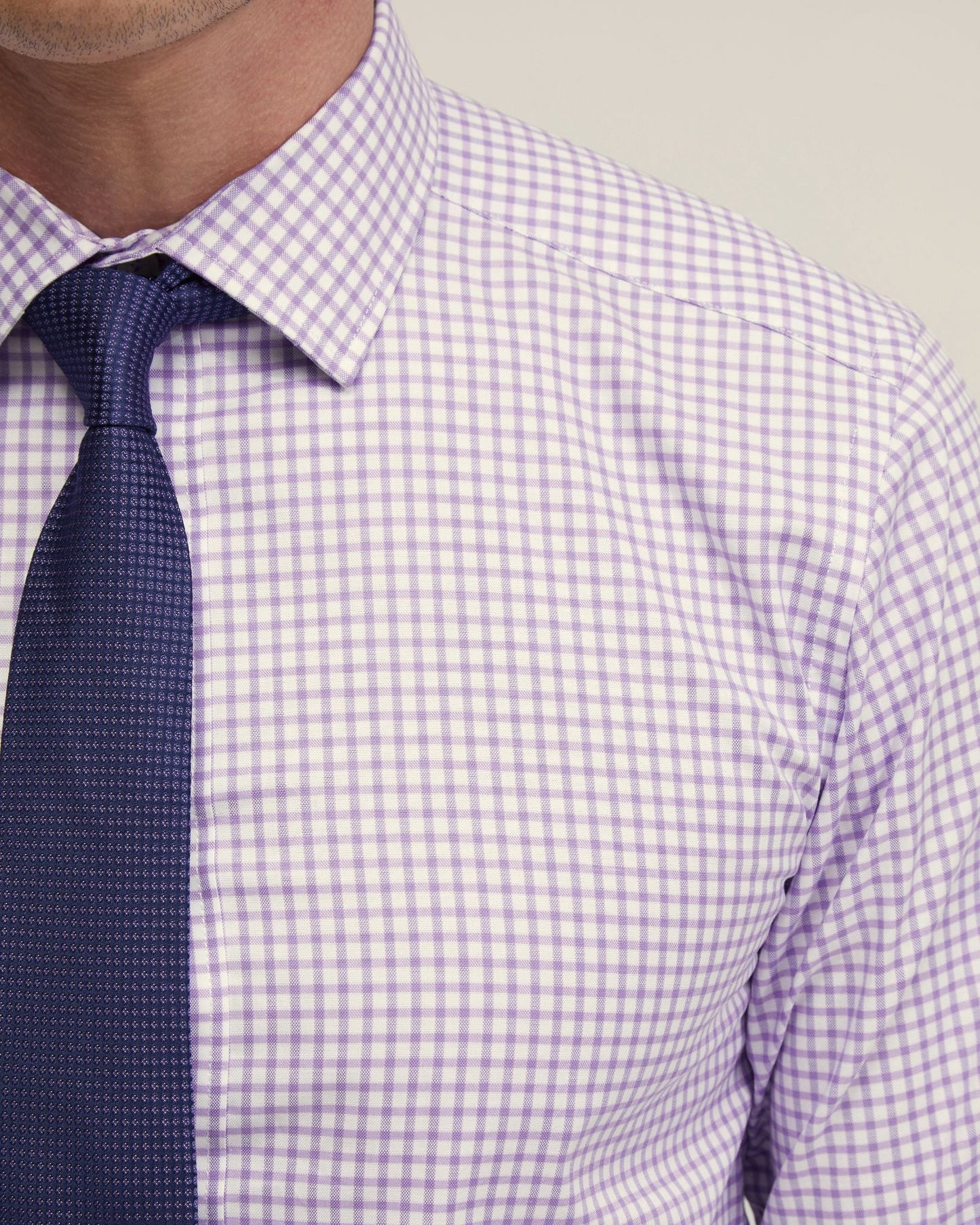 Beckton Cotton Stretch Check Shirt