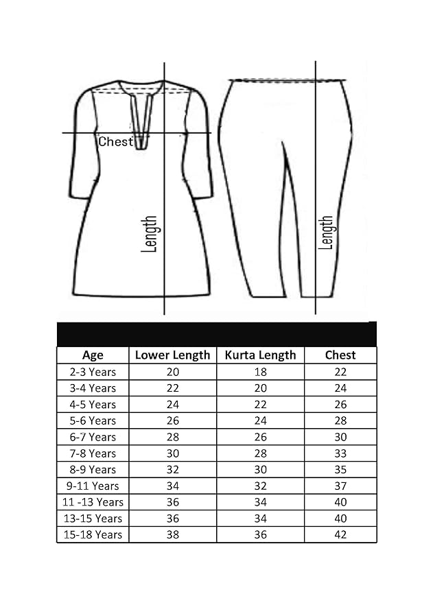 Cotton Kurta Pajama Set for Boys Kids