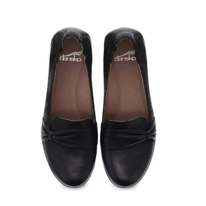 Dansko Karen Women's Shoes Black Burnished Nubuck – 2724100200