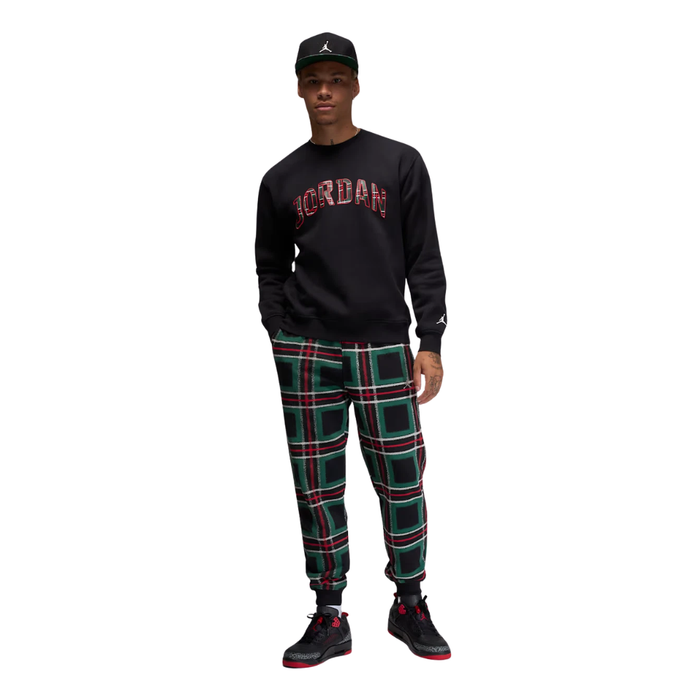 Jordan Essentials Men's Fleece Holiday Sweatshirt – FV7460-010