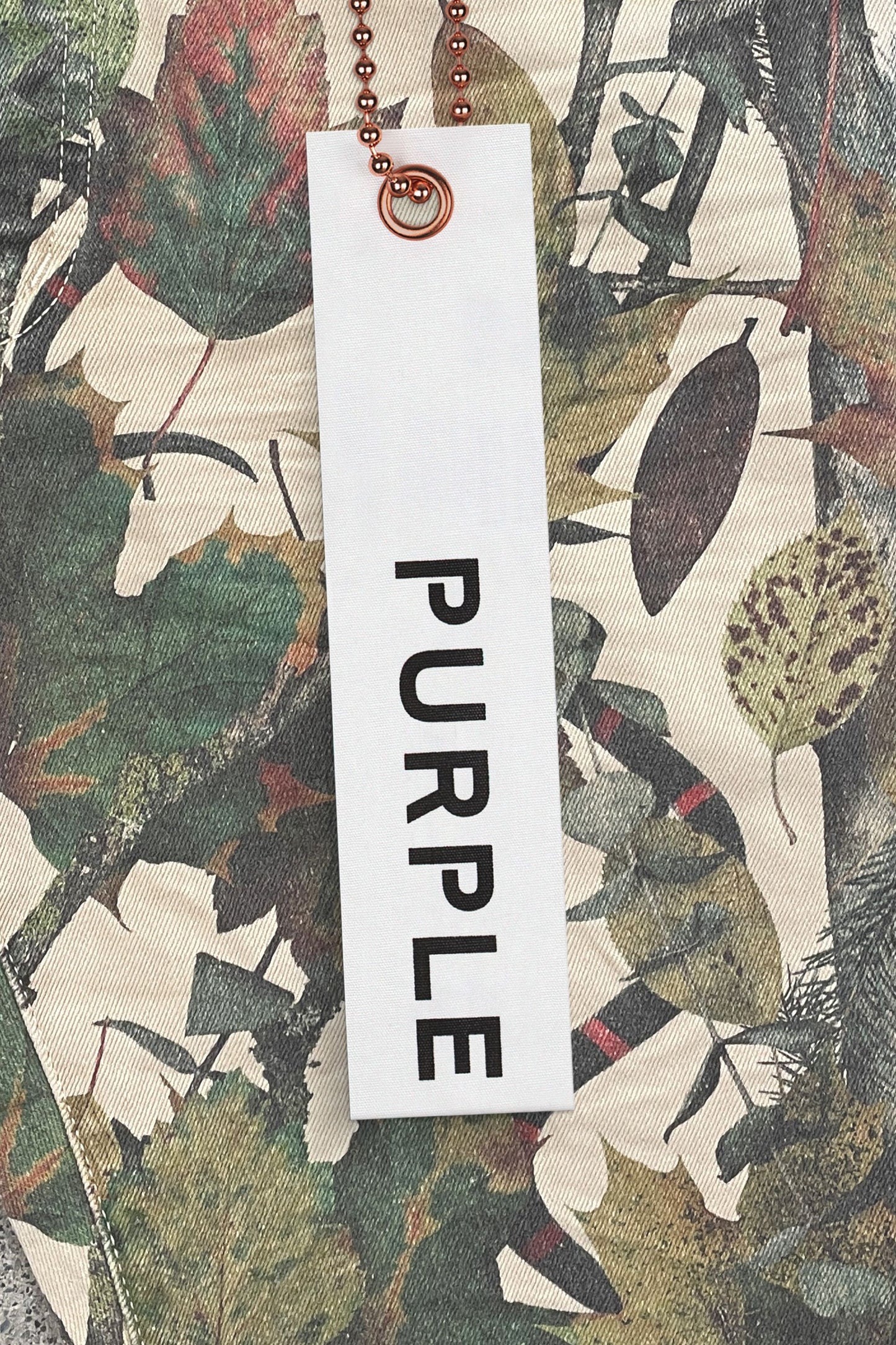 P001 LOW RISE SKINNY JEAN - Washed Camo Tan Snake