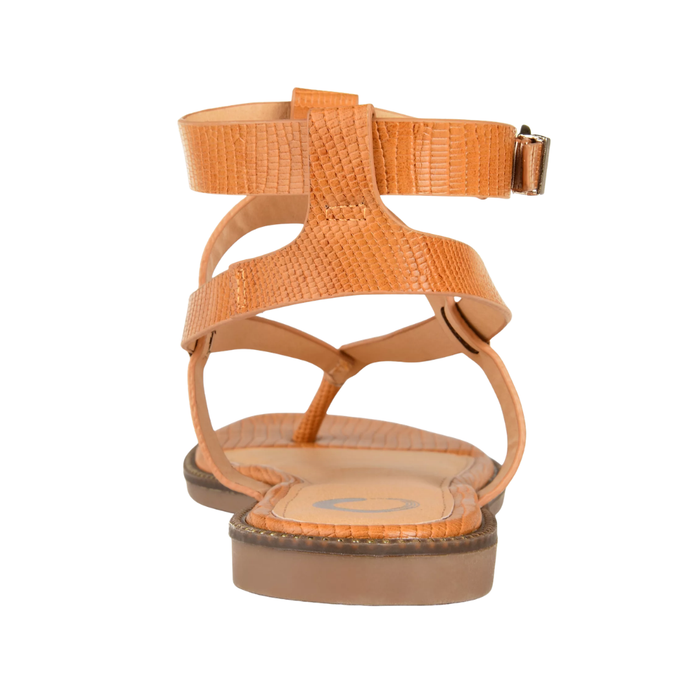 Journee Women's Tangie Ankle Strap Flat Sandals