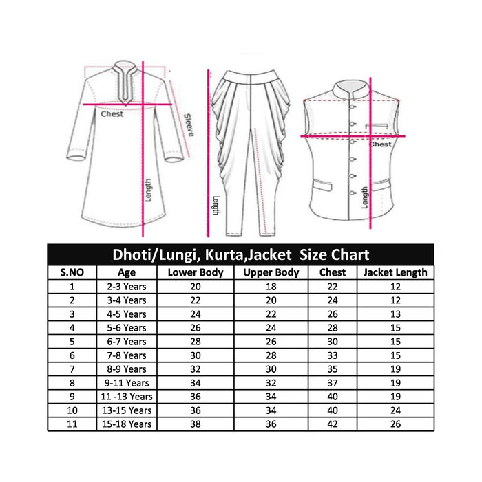 Kashmiri Dress Costume For Boys -Indian State & Folk Dance Pathani Suit Set for Kids (IMC586)