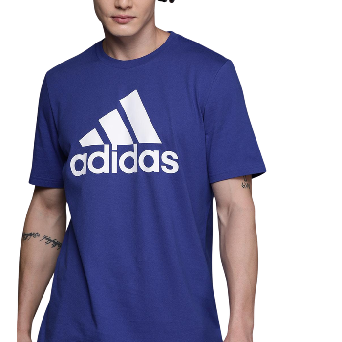 Adidas Men's Essentials Single Jersey Big Logo Cotton T-Shirt - KE6962