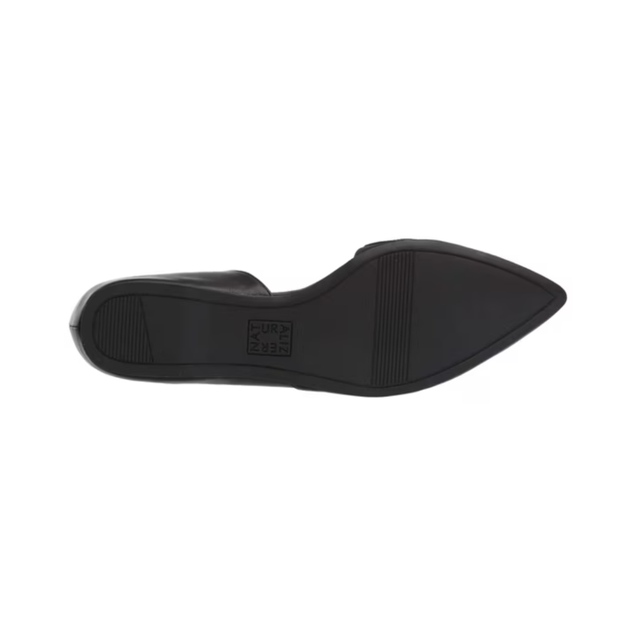 Naturalizer Tamara Women's Flats Slip-On Leather Shoes Black
