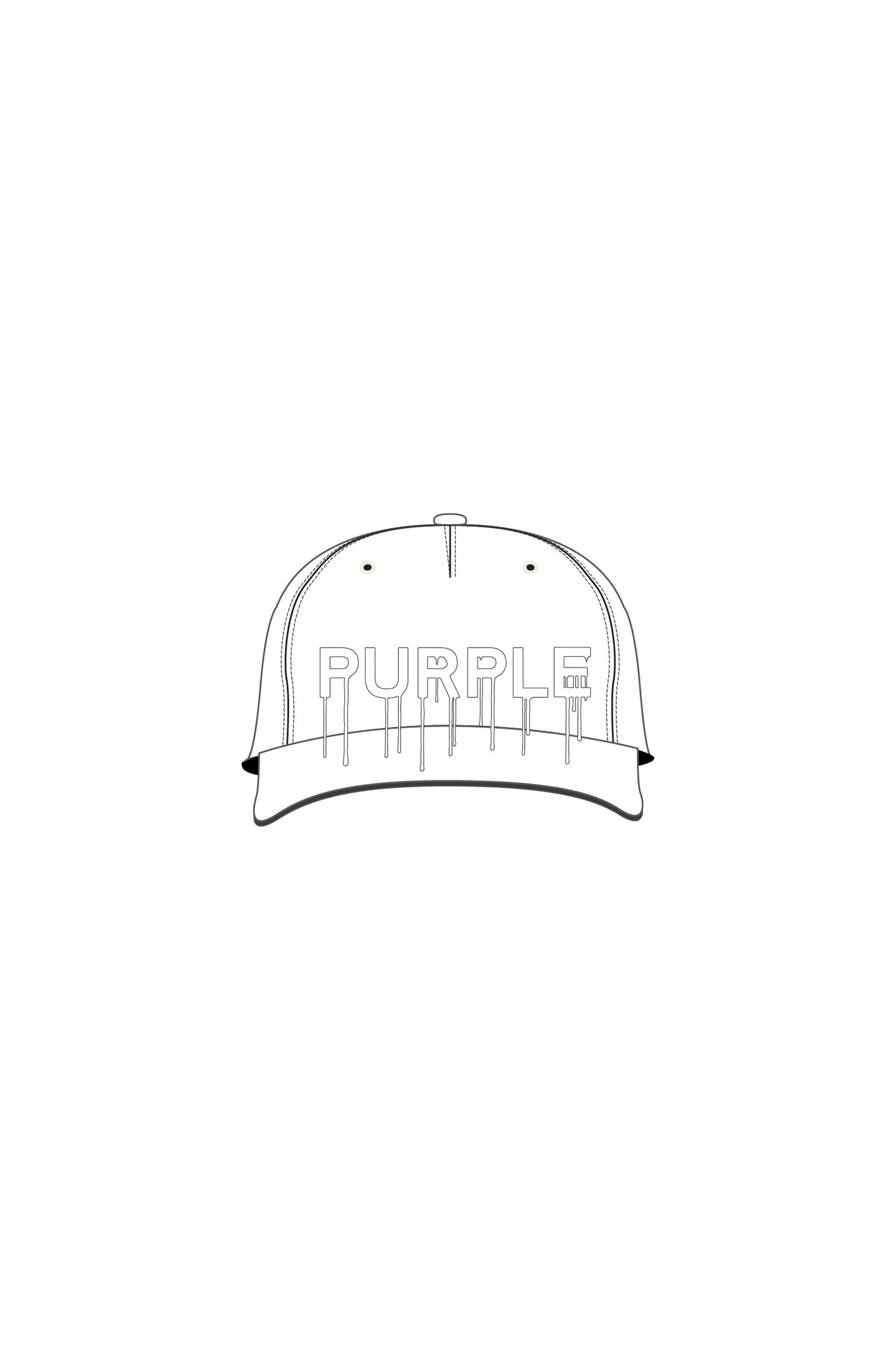 Purple Brand Trucker Hat