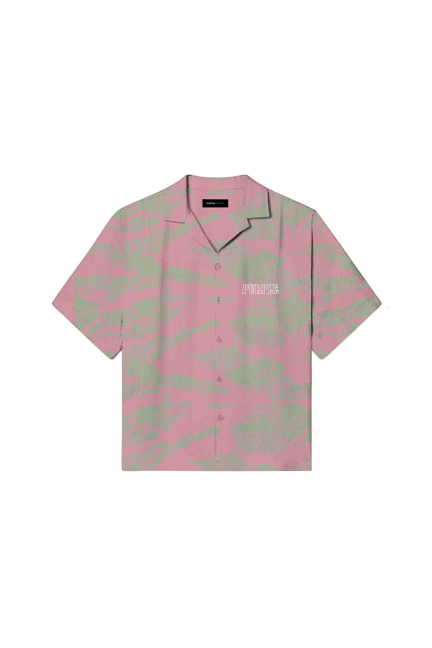 Slab Wordmark Tropical Camo Shirt
