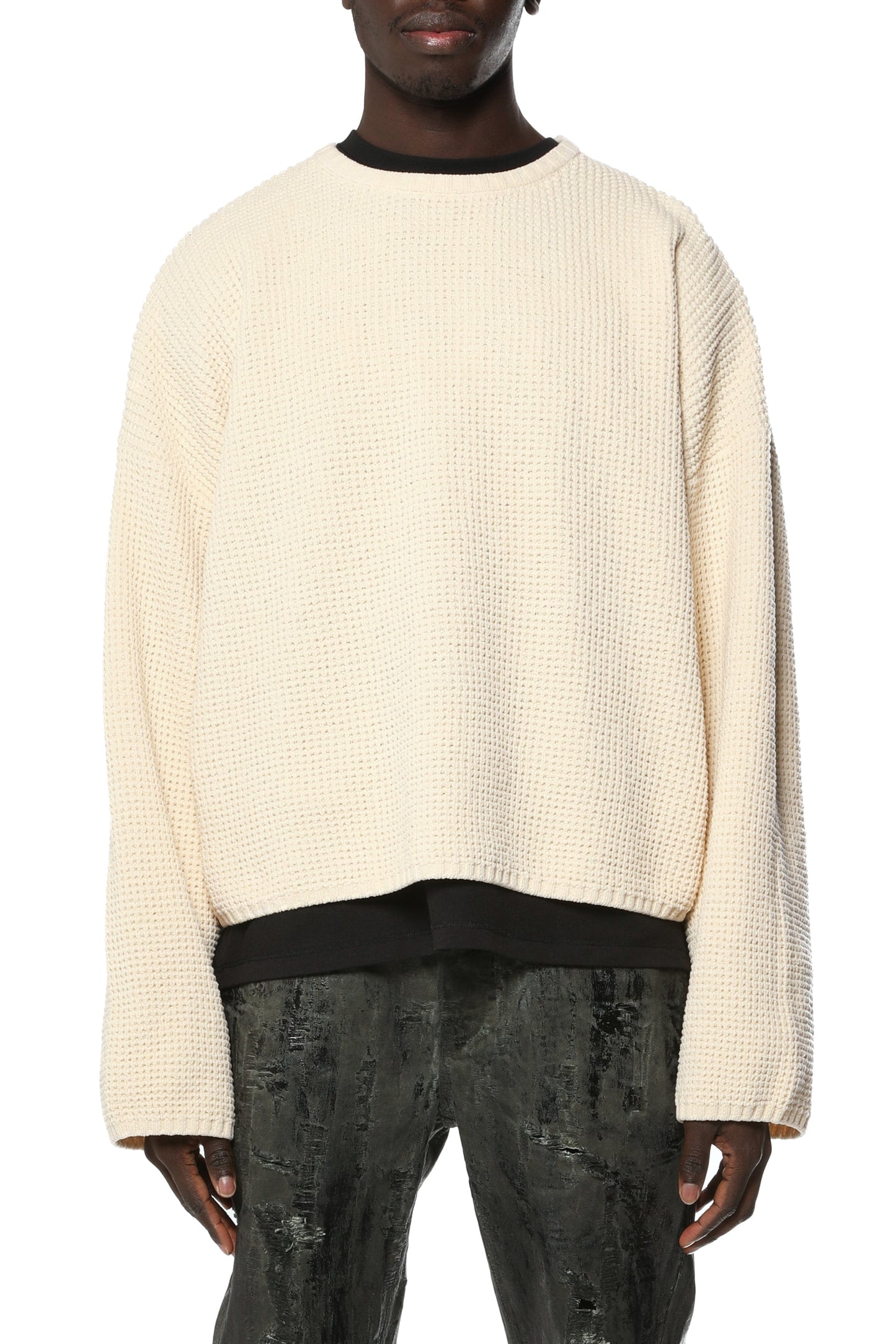 Gothic Oversized Crew Sweater