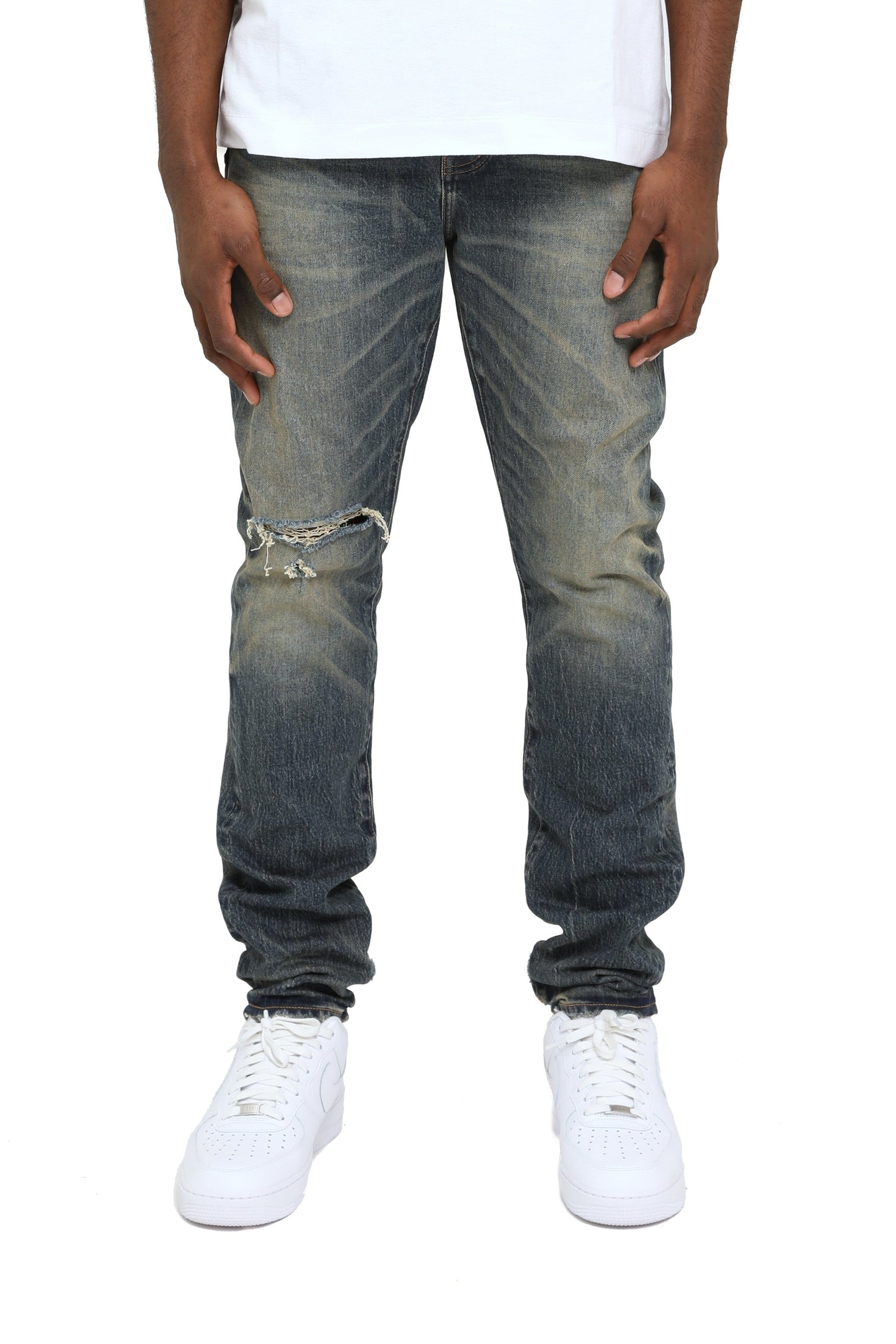 P005 Stratos Vintage Knee Slit