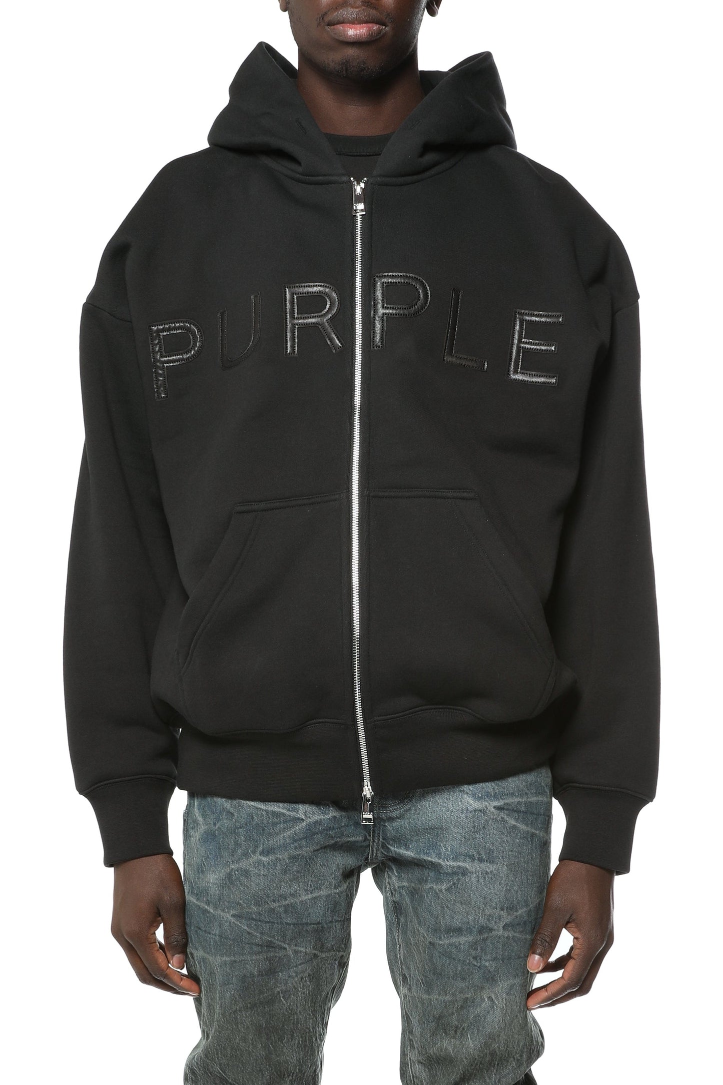 Chopped Zip Up Hoodie