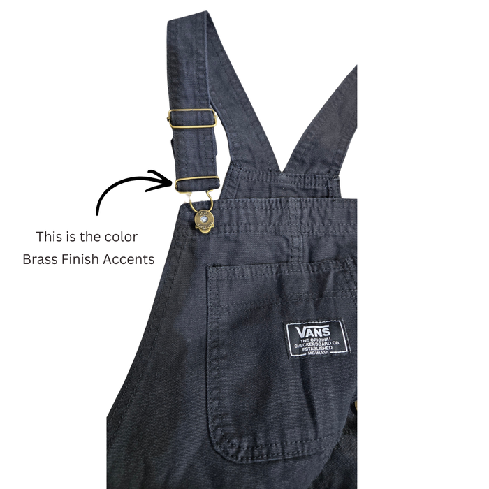 Vans Women's Ground Work Overalls – Black VN0A5JHIBLK