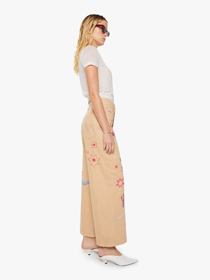 SNACKS! The Mid Rise Double Dip Nerdy - Khaki