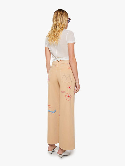 SNACKS! The Mid Rise Double Dip Nerdy - Khaki