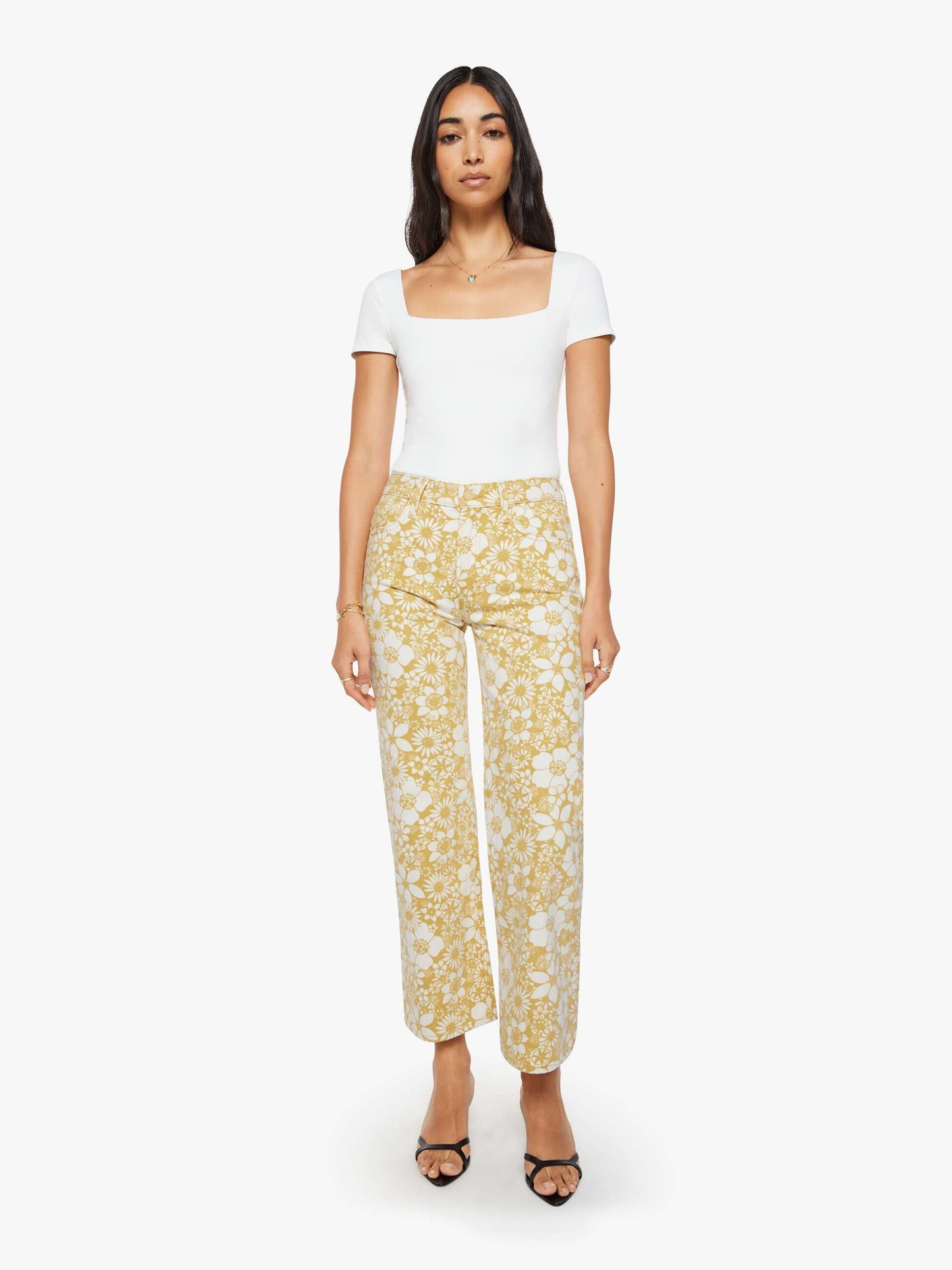 The Mid Rise Rambler Zip Ankle - Floral Notes