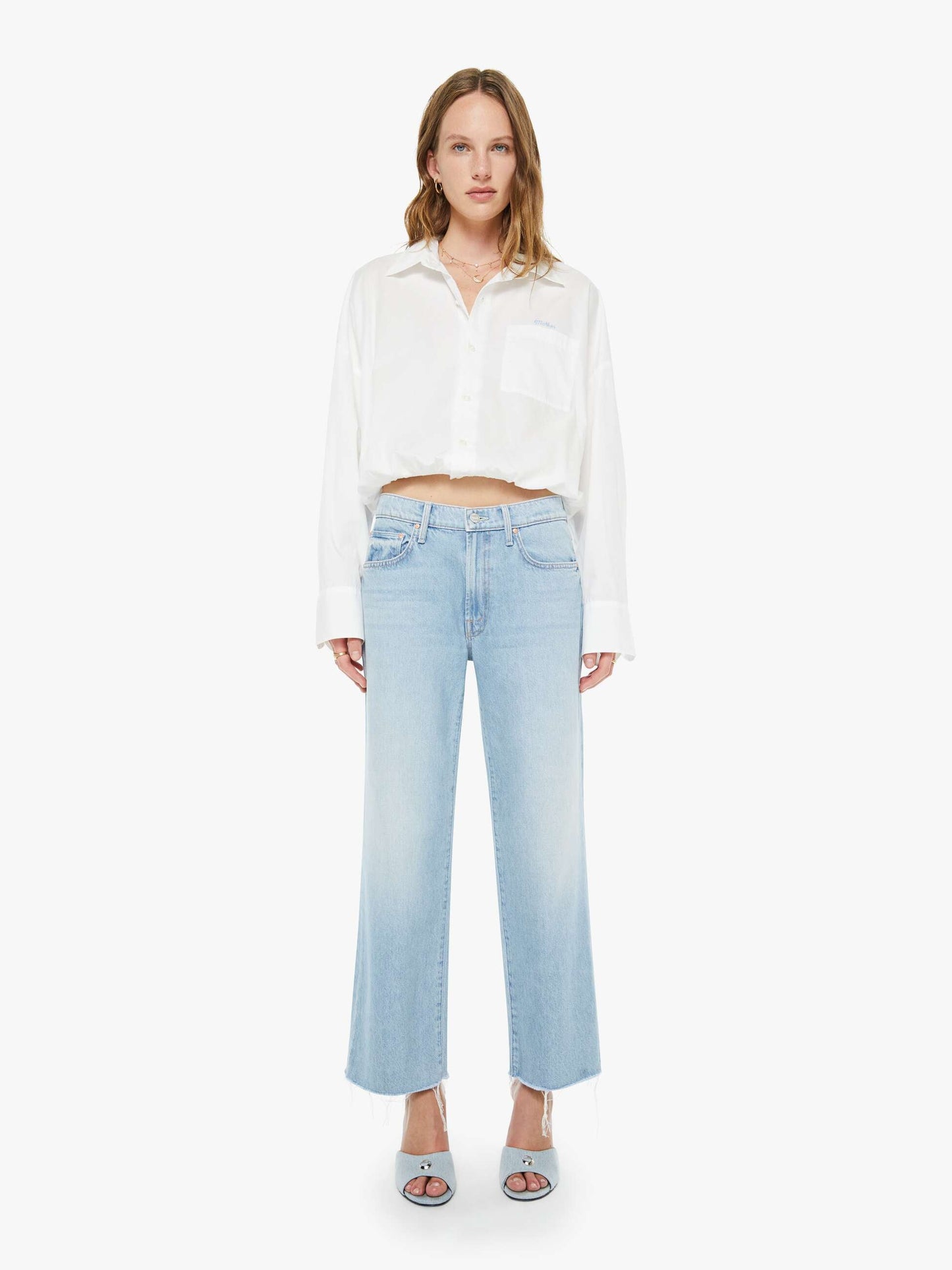 The Mid Rise Rambler Zip Ankle Fray - Few & Far Between