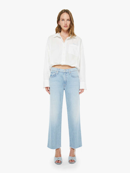 The Mid Rise Rambler Zip Ankle Fray - Few & Far Between