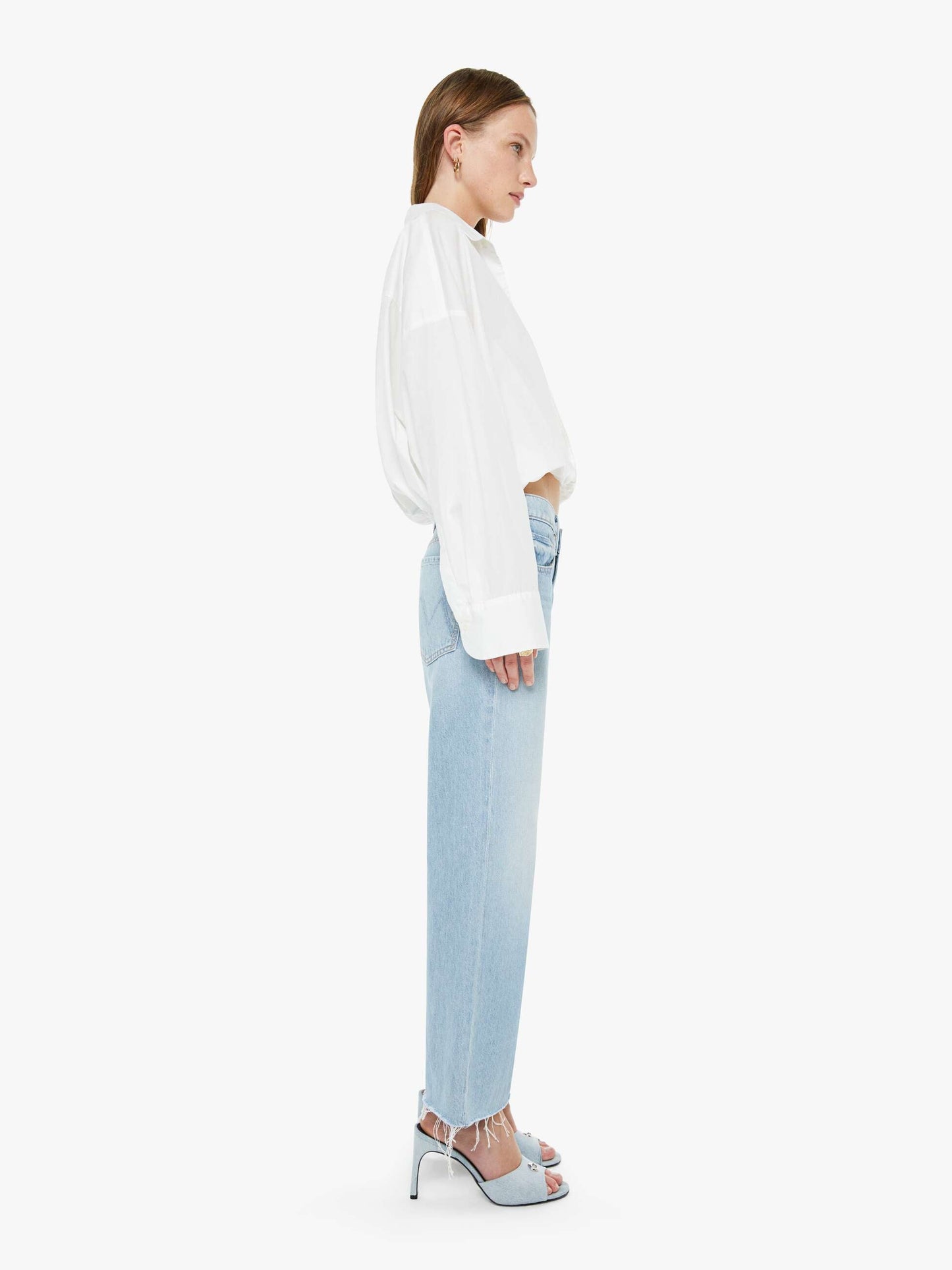 The Mid Rise Rambler Zip Ankle Fray - Few & Far Between