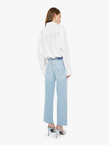 The Mid Rise Rambler Zip Ankle Fray - Few & Far Between