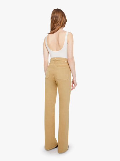 High Waisted Patch Pocket Bookie Sneak -  Latte