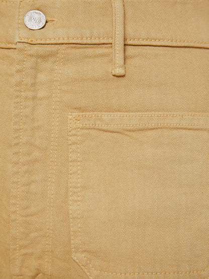 High Waisted Patch Pocket Bookie Sneak -  Latte