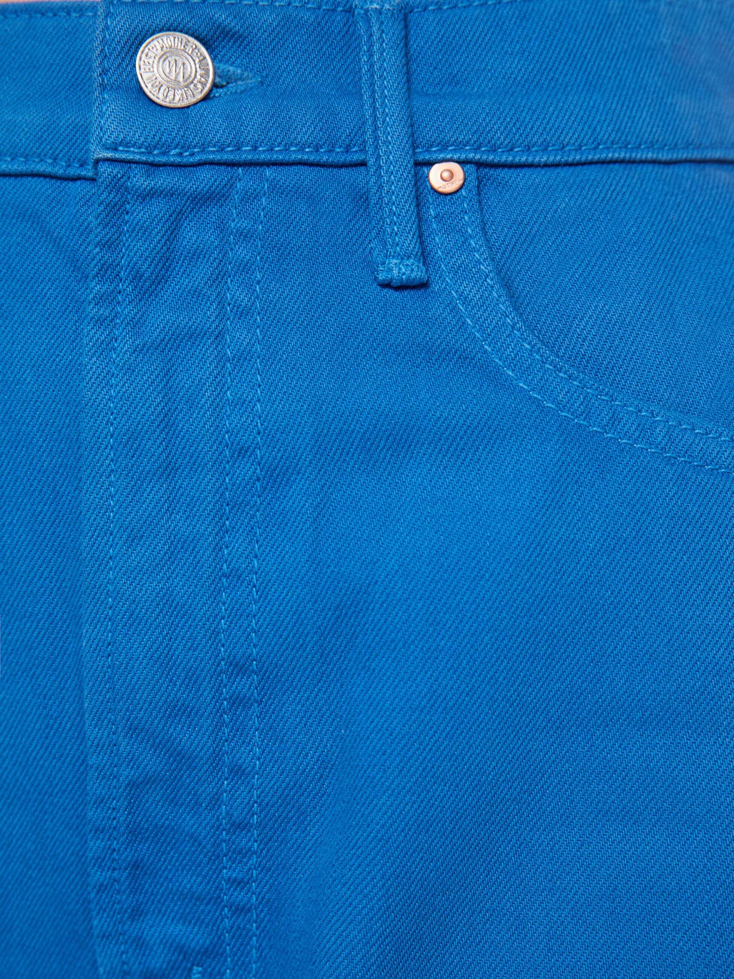 The Half-Pipe Ankle Cuff Fray - Mikonos Blue