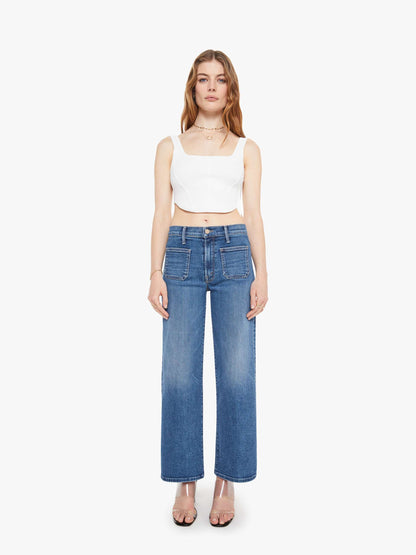 The Patch Pocket Mid Rise Maven Ankle - Let's Split