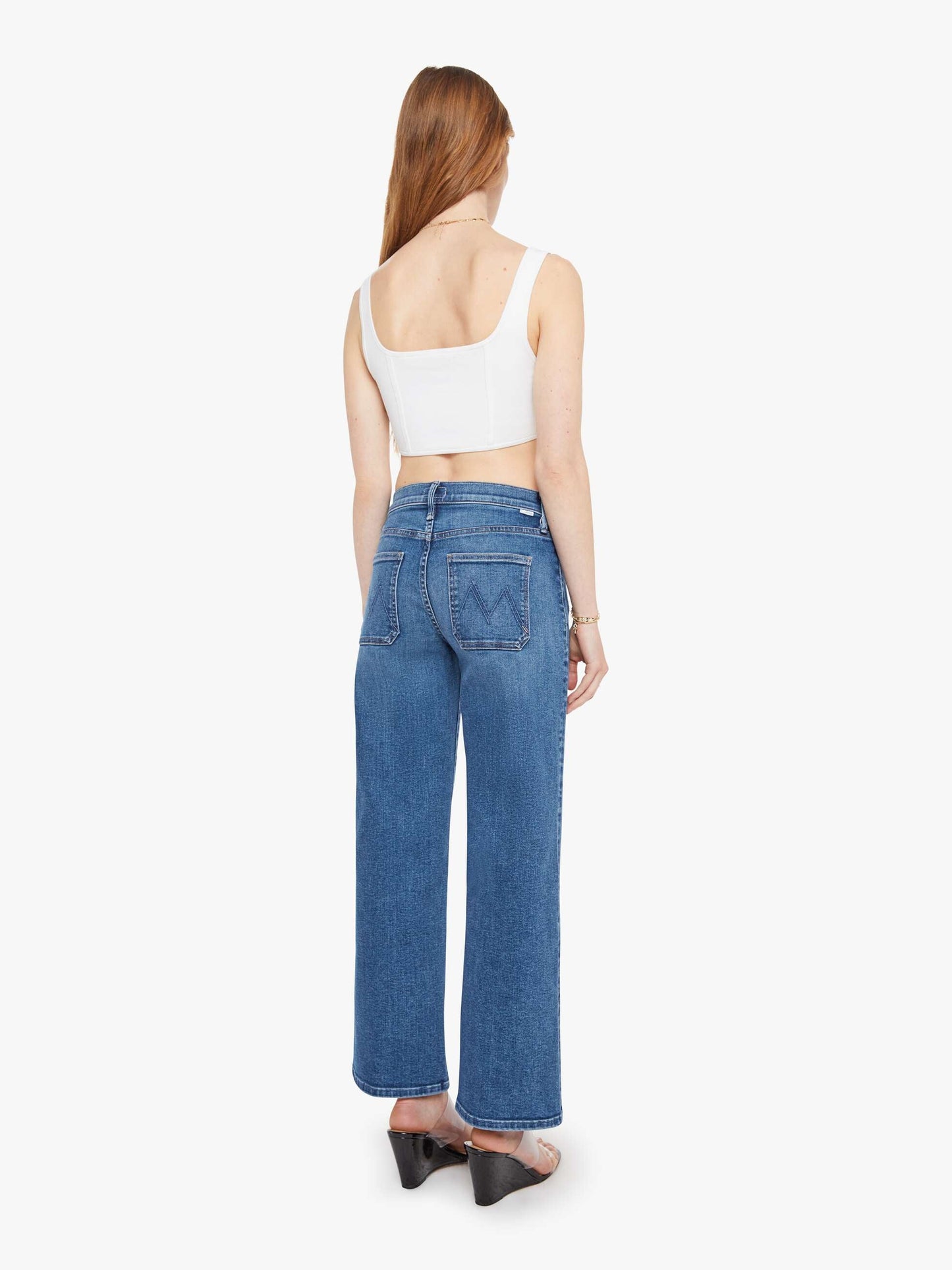 The Patch Pocket Mid Rise Maven Ankle - Let's Split