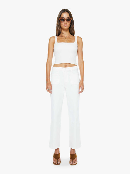 The Patch Pocket Mid Rise Maven Ankle - Totally Innocent