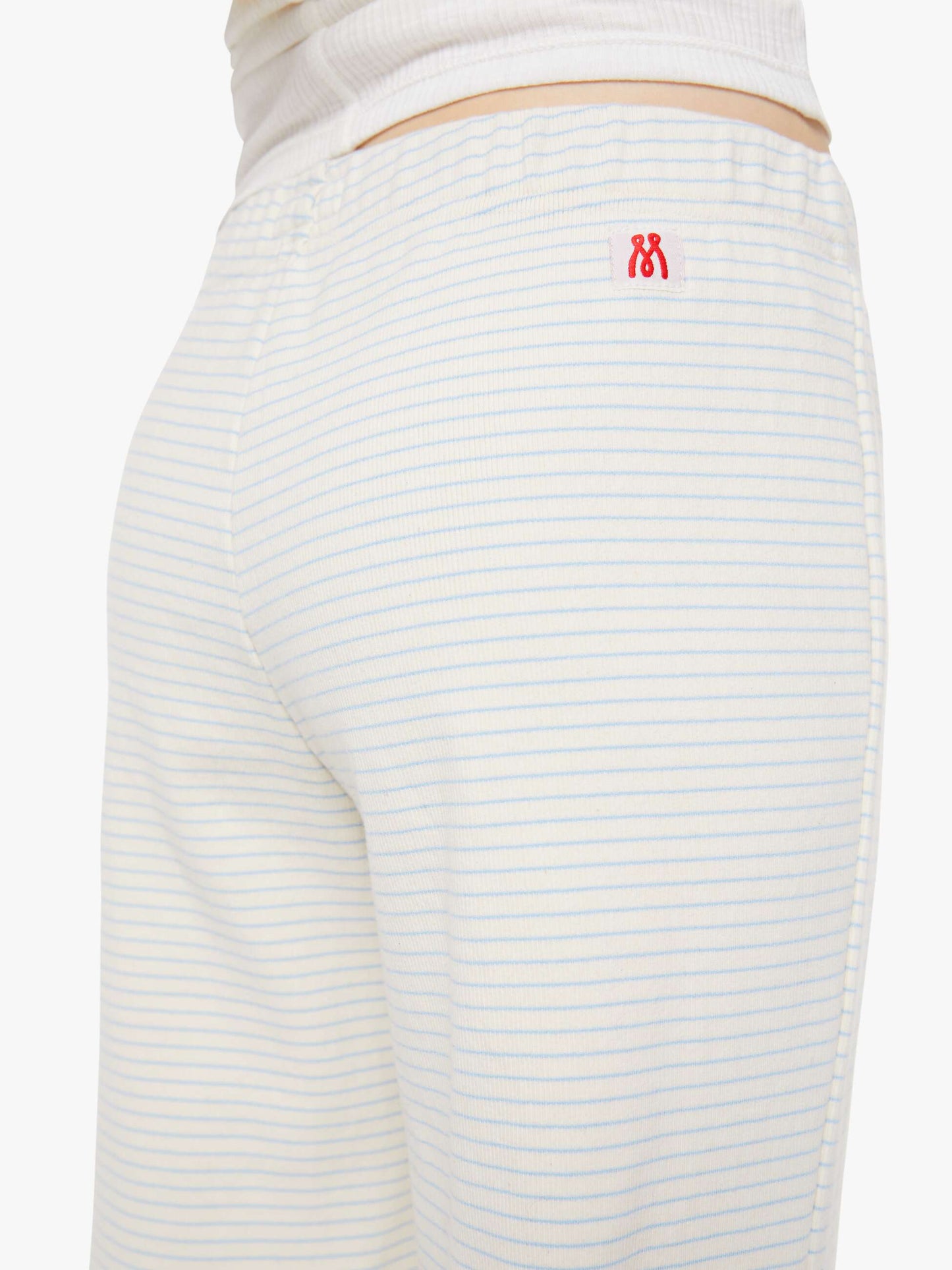 The Quickie Greaser Ankle - White And Light Blue