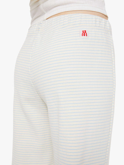 The Quickie Greaser Ankle - White And Light Blue