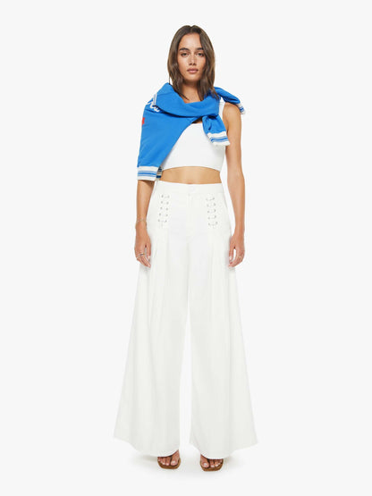 The Undercover Lace Up Sneak - White