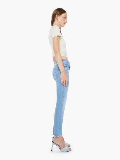 The Mid Rise Dazzler Crop Fray - Satisfy Your Cravings