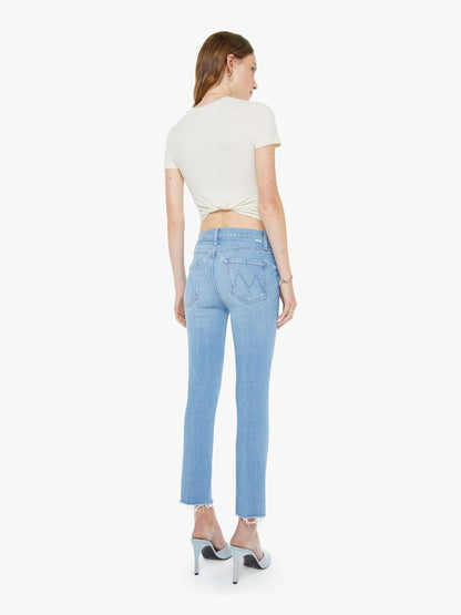 The Mid Rise Dazzler Crop Fray - Satisfy Your Cravings