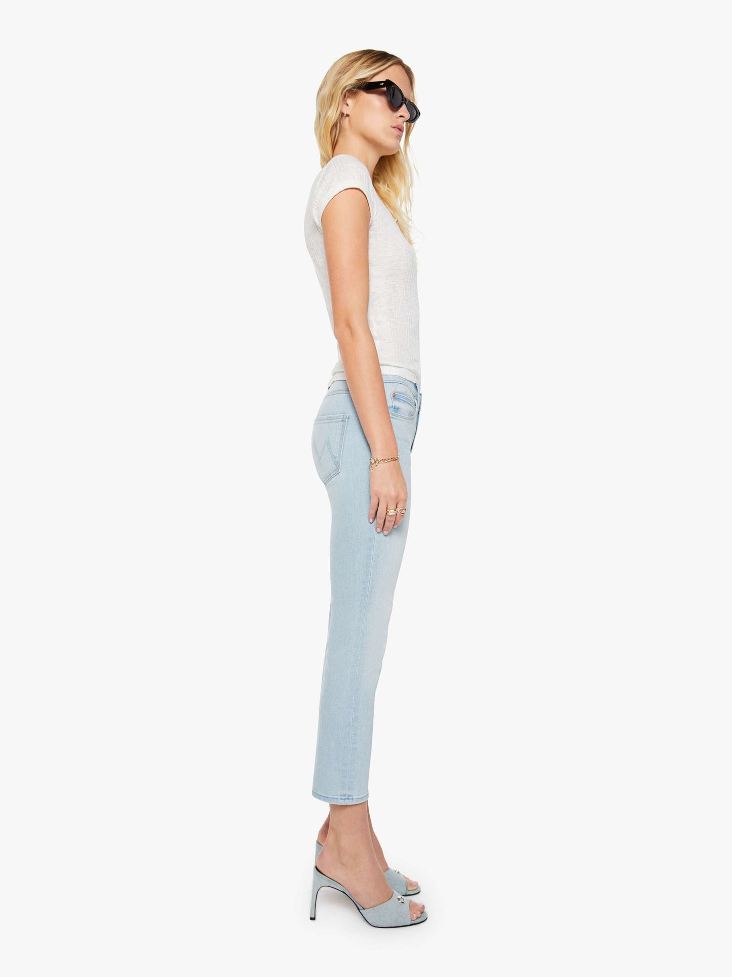The Mid Rise Dazzler Crop - Pretty Please